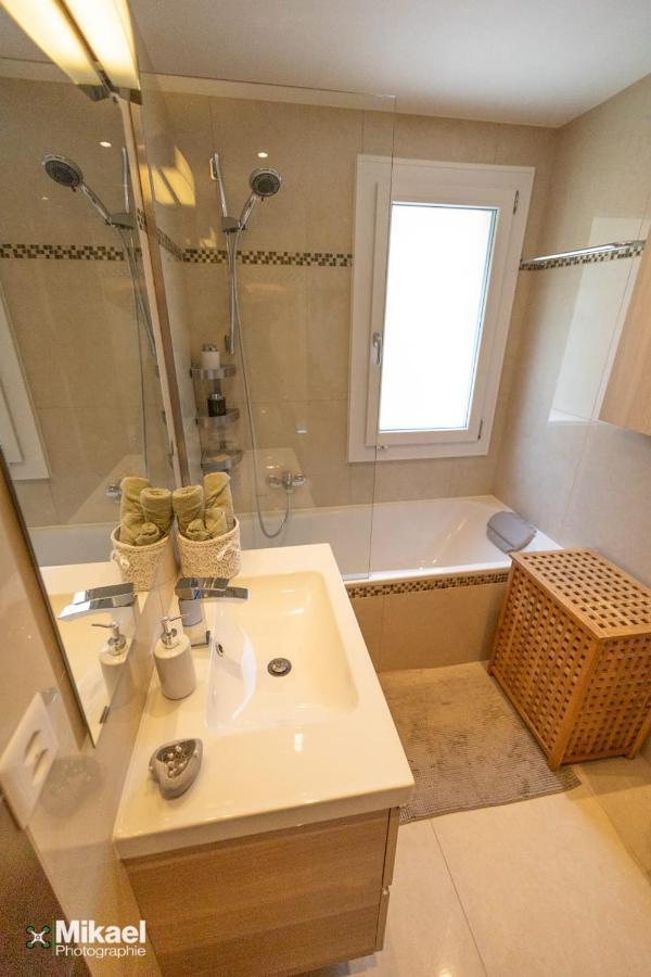 Gruyere Alpes Appartement 3 Chambres Bbq Parking Neirivue Luaran gambar