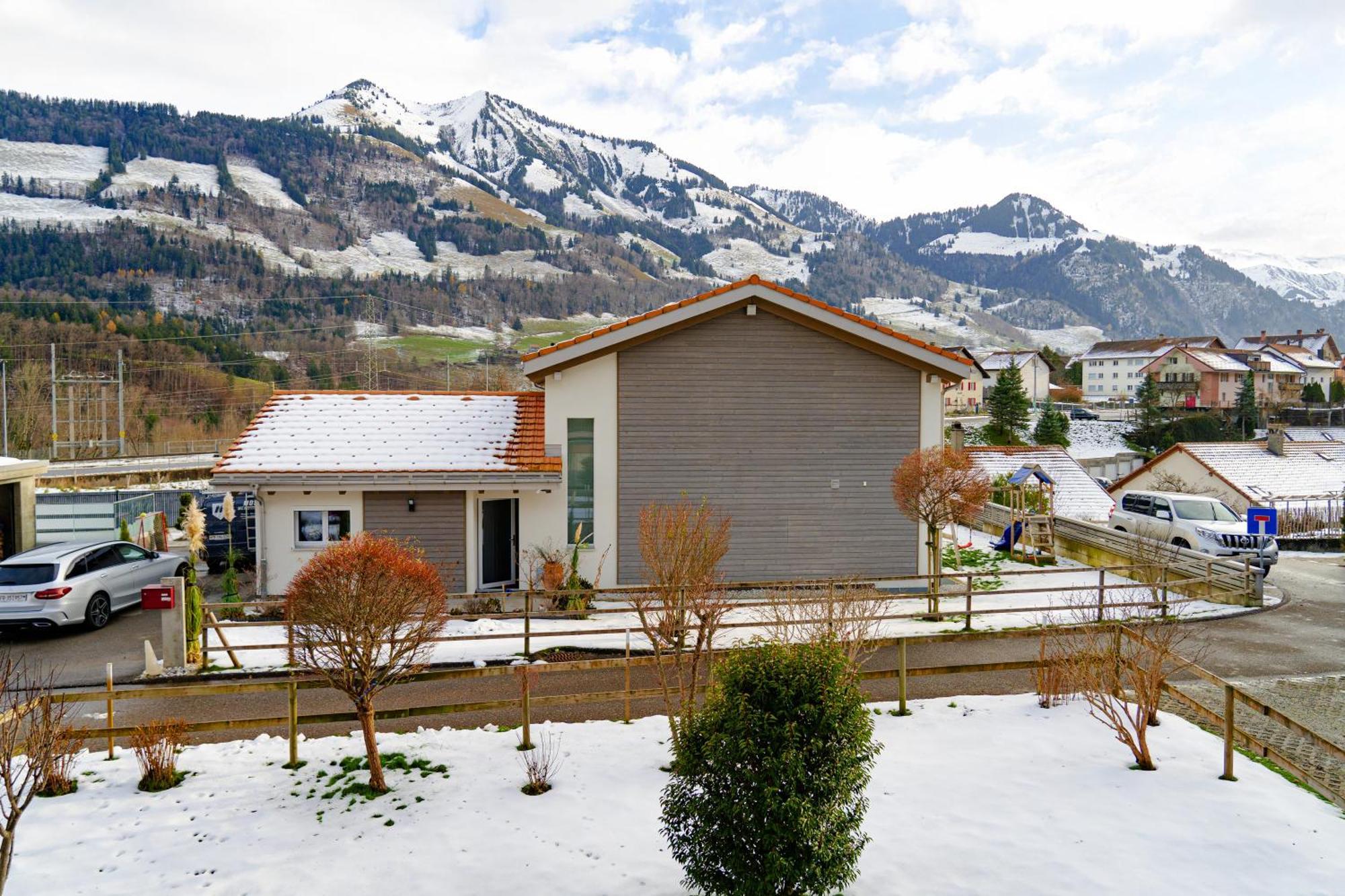 Gruyere Alpes Appartement 3 Chambres Bbq Parking Neirivue Luaran gambar